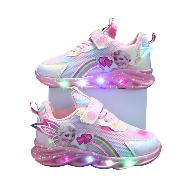 Mata | Kleurrijke Lichtgevende Kinder Sneakers