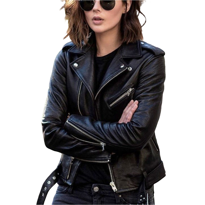 Jassu | Trendy Dames Jas | Leren Jack | Veelzijdige Look