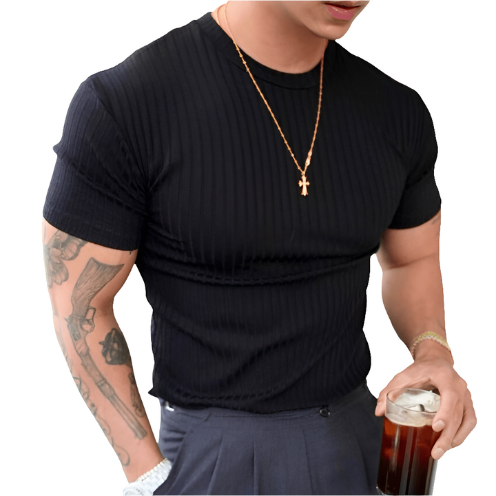 Renzo - T-shirt Heren - Flex Fit Katoen T-Shirt - Voor Casual Outfits & Sportief