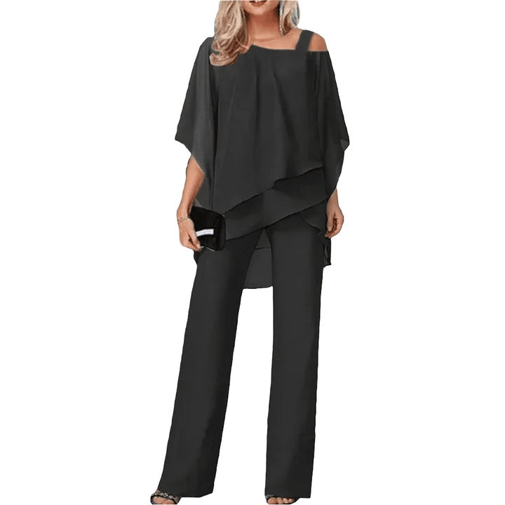 Angela | Tweedelige Dames Kleding Set | Trendy Damesset | Ademende Materiaal