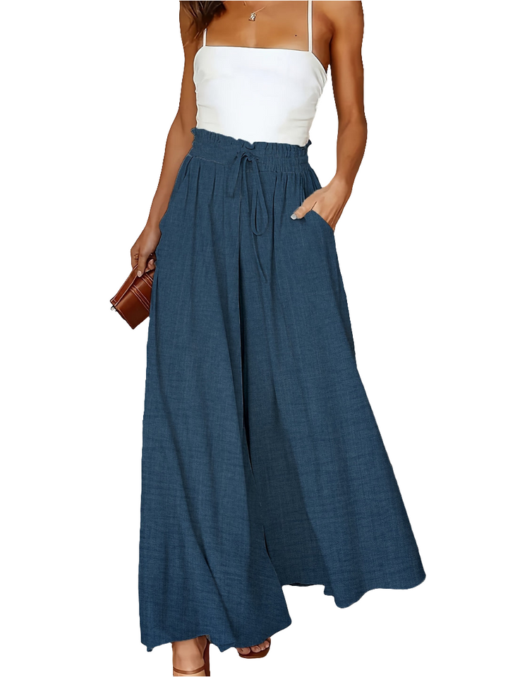 Selana | Dames Wijde Broek | Trendy Wide-Leg Design voor Vrouwen