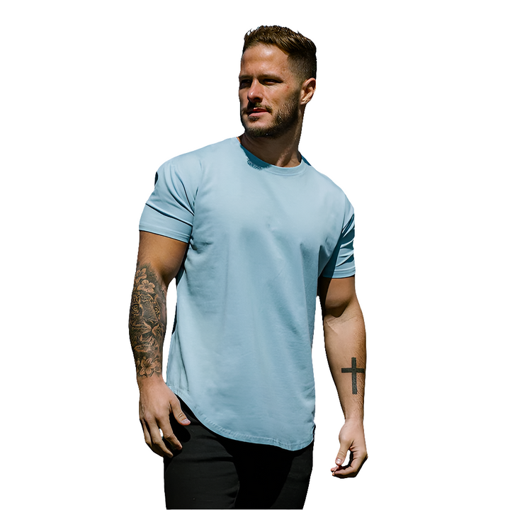 Gelino | Heren T-shirt | Comfortabel Slim Fit Korte Mouwen Shirt voor Mannen