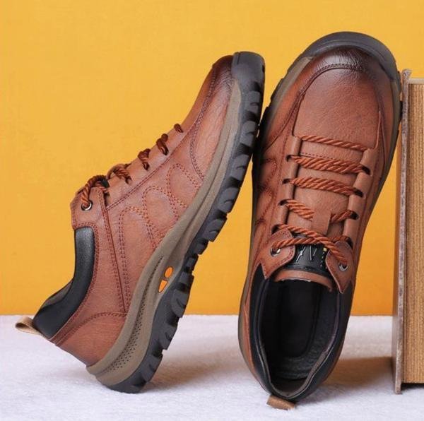 Balla | Orthopedische Leren Mannen Schoenen | Ultiem Comfort - Sorata