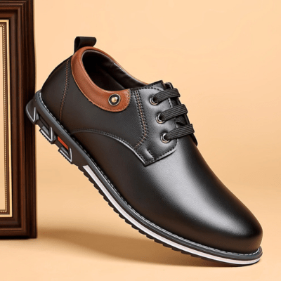 Baxton - Heren Schoenen - Leren Schoenen Heren - Luxe Afwerking - Casual & Chic - Sorata