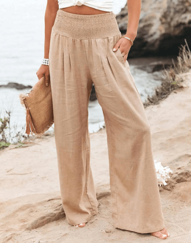 Celine - Broek Dames - Wijde Damesbroek - Elegant - Ideaal voor Casual en Chic Outfits - Sorata