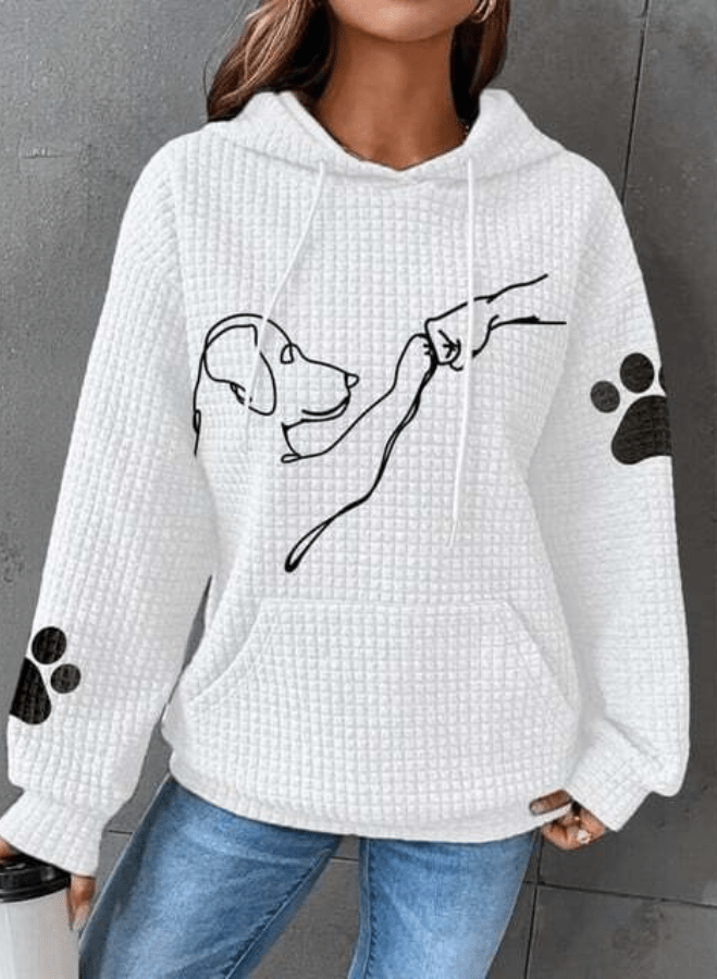 Cherry | Warme Sweater Met Capuchon | Dames Hoodie | Vest Trui - Sorata