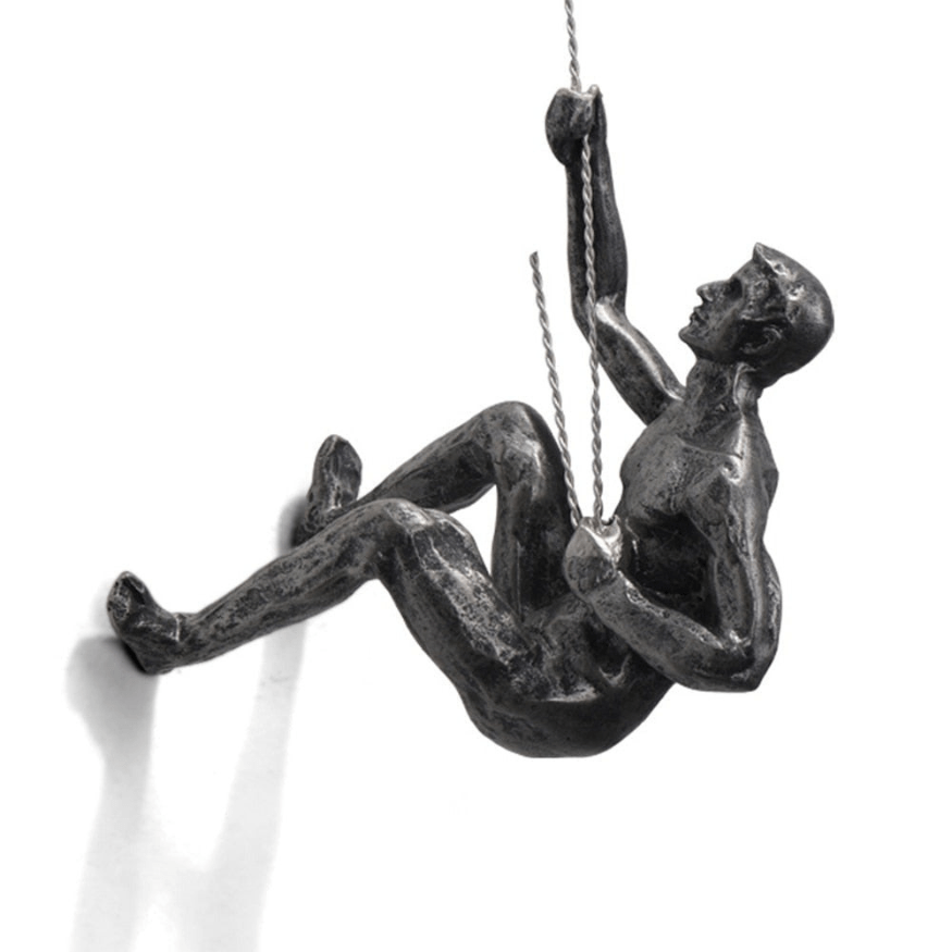 ClimberArt | Klim Sculptuur | Interieur Woondecoratie | Eyecatcher | Uniek Wanddecoratie - Sorata