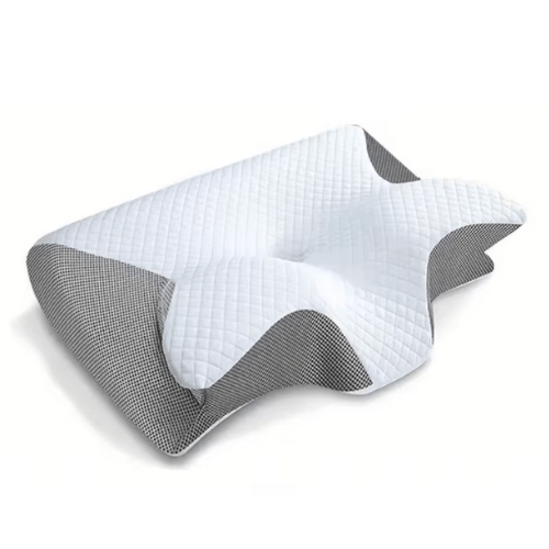 CureXL | Ergonomisch Memory Foam Neksteunkussen | 2 - in - 1 Voor Zij - , Rug - en Buikslapers - Sorata