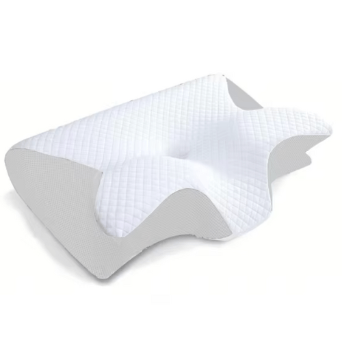 CureXL | Ergonomisch Memory Foam Neksteunkussen | 2 - in - 1 Voor Zij - , Rug - en Buikslapers - Sorata