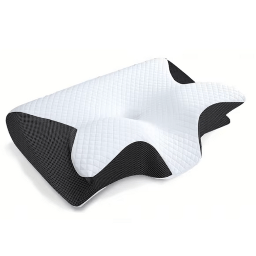 CureXL | Ergonomisch Memory Foam Neksteunkussen | 2 - in - 1 Voor Zij - , Rug - en Buikslapers - Sorata