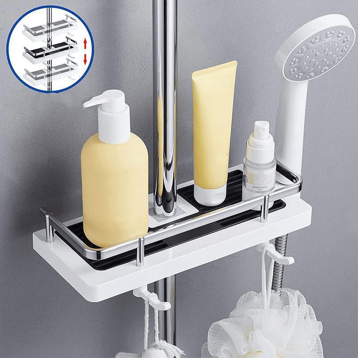 Damar | Stijlvolle En Duurzame Badkamer Organizer | Hoogwaardig ABS - Materiaal - Sorata
