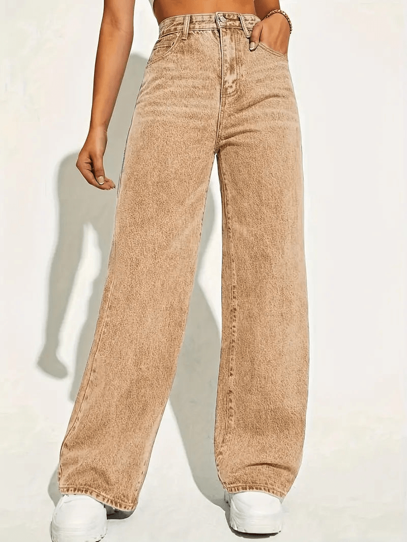 Debora | Dames Broek | Baggy Spijkerbroek | Baggy Jeans | Losse Pasvorm - Sorata
