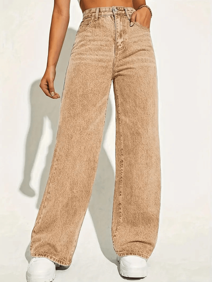 Debora | Dames Broek | Baggy Spijkerbroek | Baggy Jeans | Losse Pasvorm - Sorata