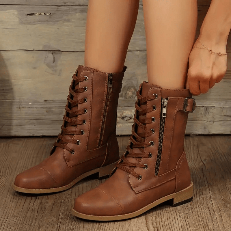 Demi | Dames Outdoor Laarzen Met Lage Hak - Sorata