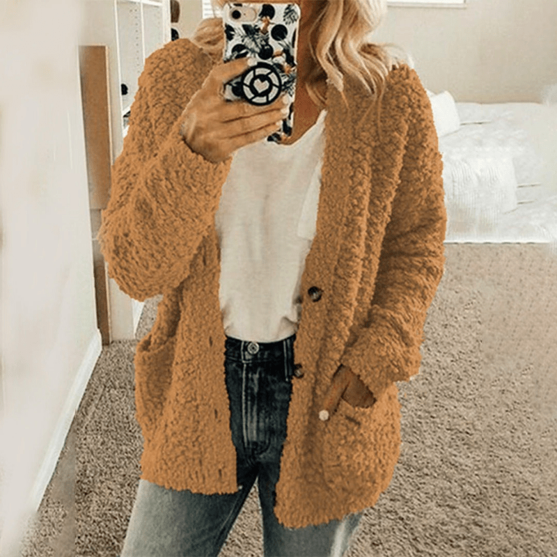 Demie | Zachte Warme Dames Vest met Knopen | Comfortabel & Trendy - Sorata