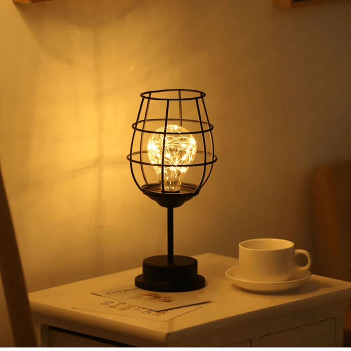 Demora | Luxe Draadloze LED Tafellamp | Geen Kabels Nodig - Sorata