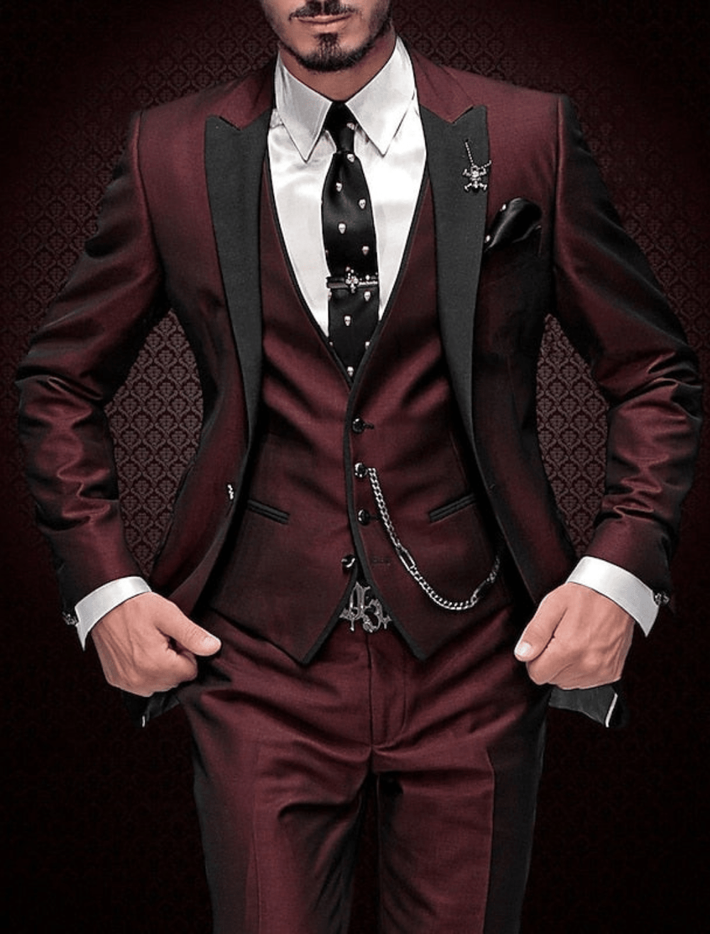 Dhesi | Driedelige Heren Set | Zakelijke Blazer | Gilet En Pantalon - Sorata