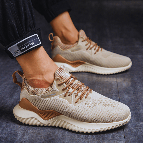 Donny - Heren Sneakers - Geweven Mash Sneakers - Casual & Comfortabel - Sorata