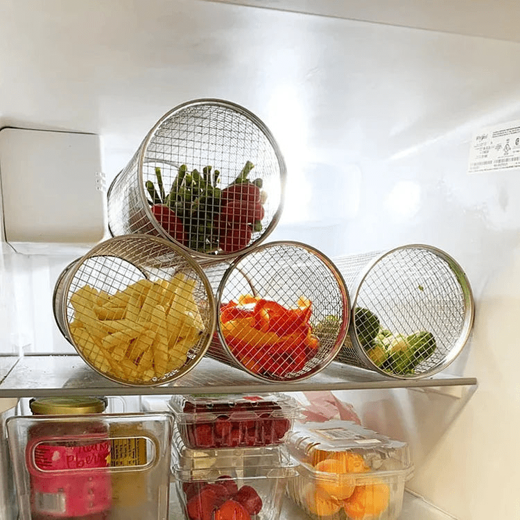 Doura | Roestvrije BBQ Grillmand | 360 Graden Draaibaar Ontwerp - Sorata