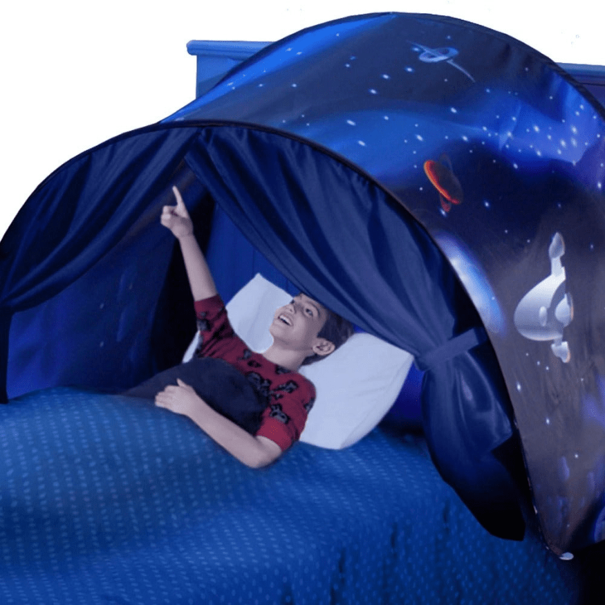 DreamWorld | Kinderbedtent | Creëer Magische Slaapavonturen | Gemakkelijke Installatie - Sorata