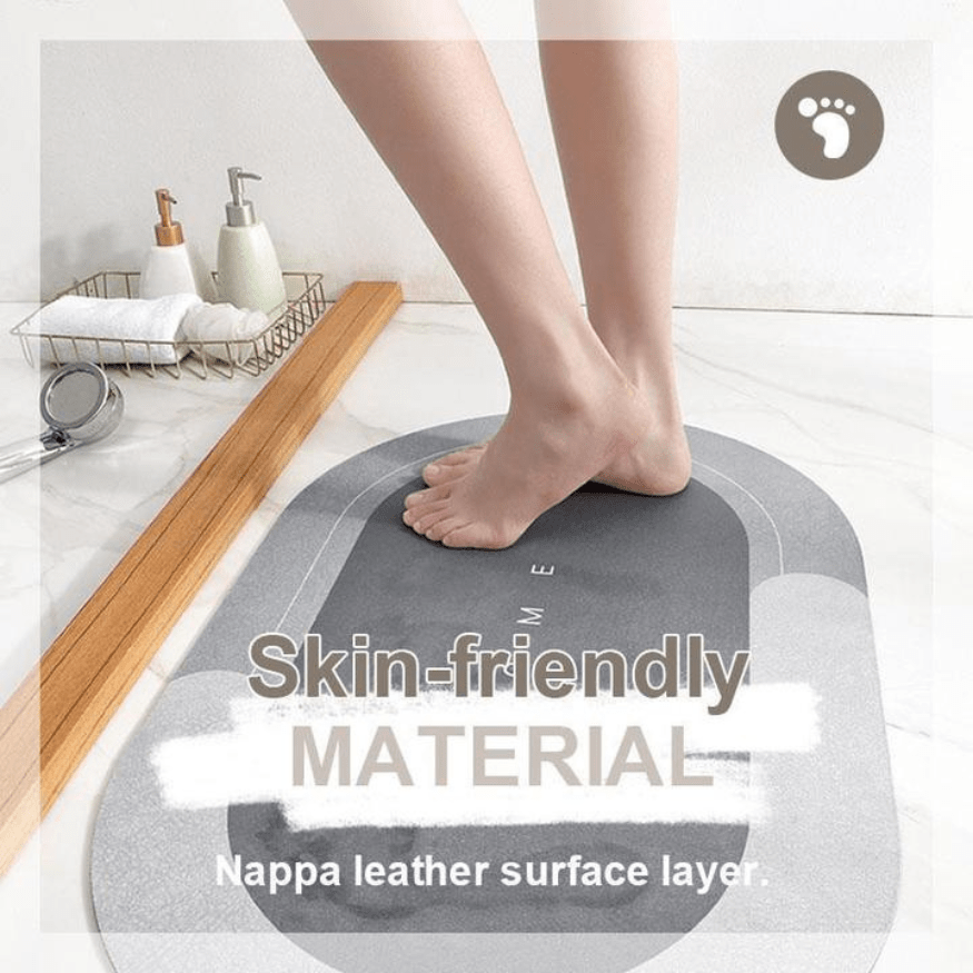 DryFluf | Super Absorberende Comfortabele Badkamermat | Zacht & Sneldrogend - Sorata