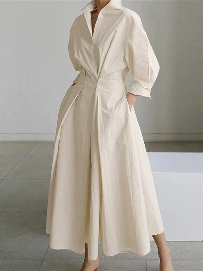 Egela | Dames Maxi Jurk | Elegante Pasvorm | Optimale Bewegingsvrijheid - Sorata