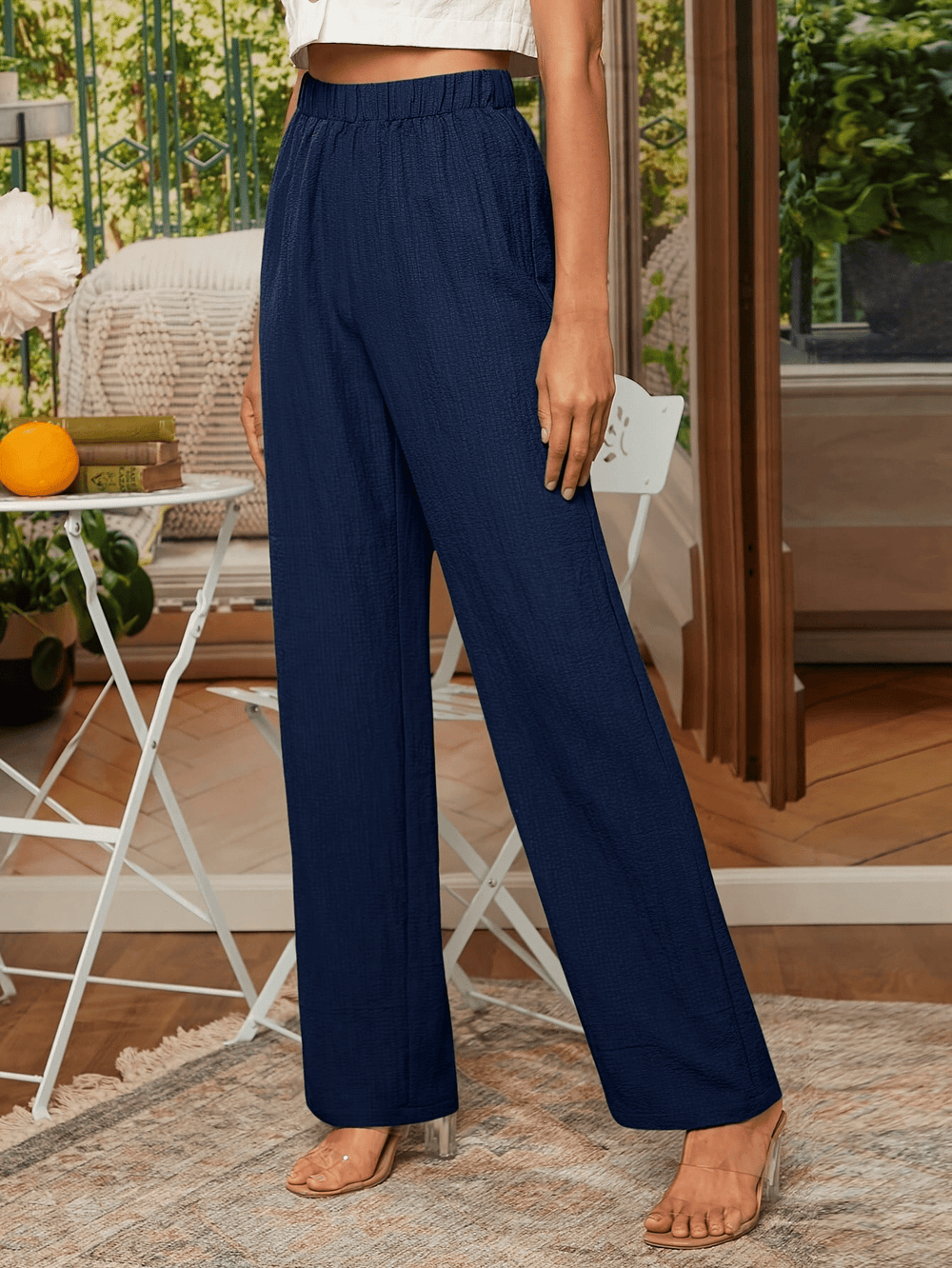 Elham | Wijde Dames Broek Met Stretch En Comfort - Sorata