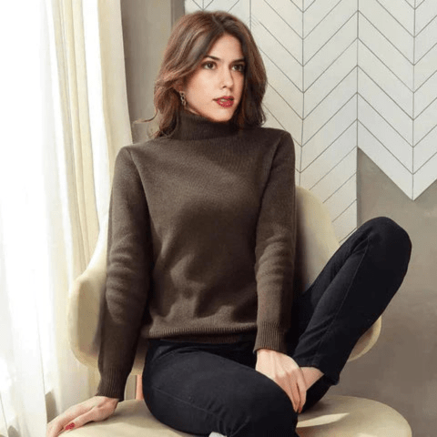 Eline Trui | Coltrui Met Turtleneck | Dames Sweater | Sweater Jumper - Sorata