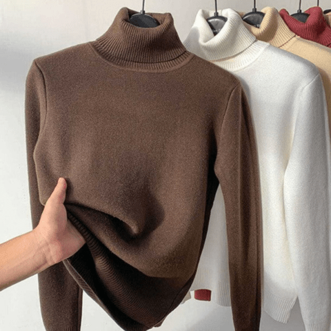 Eline Trui | Coltrui Met Turtleneck | Dames Sweater | Sweater Jumper - Sorata