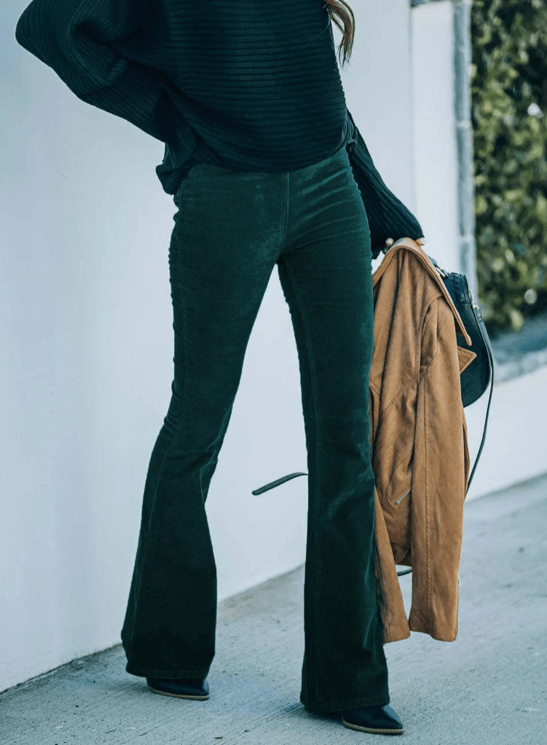 Elisi | Dames Broek | High Waist Flare Pants | Wijde Pijpen & Stretchstof - Sorata