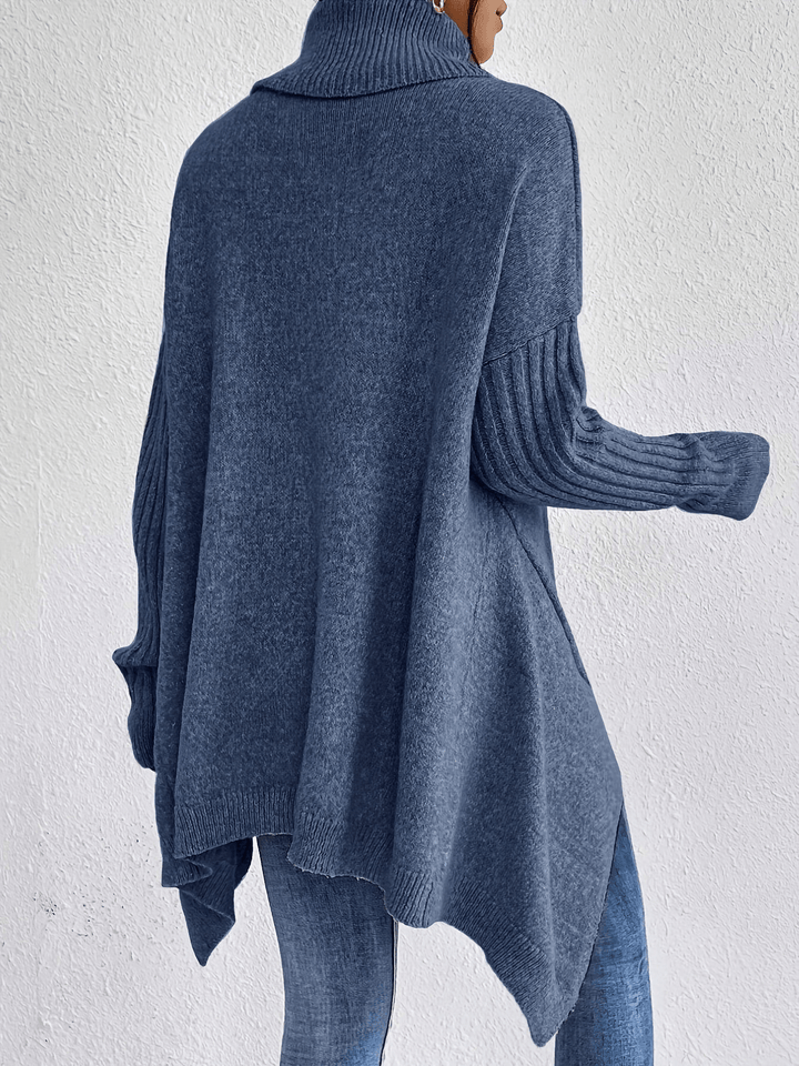 Ella | Casual Katoenen Coltrui | Dames Sweater | Jumper Vest - Sorata