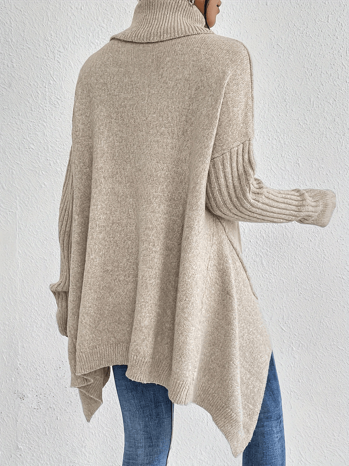 Ella | Casual Katoenen Coltrui | Dames Sweater | Jumper Vest - Sorata