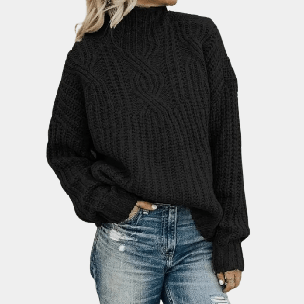 Elly | Zachte Dames Trui | Warme Jumper Sweater | Fijne Materiaal - Sorata