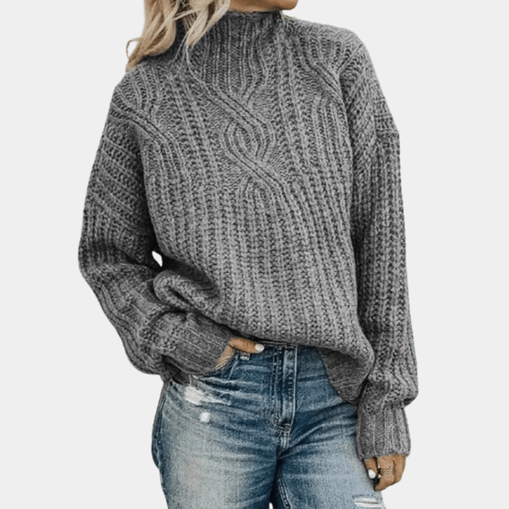 Elly | Zachte Dames Trui | Warme Jumper Sweater | Fijne Materiaal - Sorata
