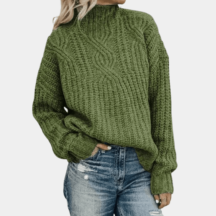 Elly | Zachte Dames Trui | Warme Jumper Sweater | Fijne Materiaal - Sorata