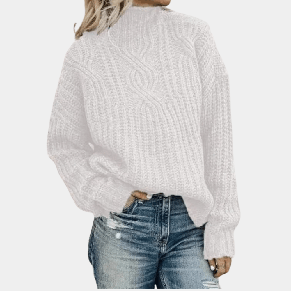 Elly | Zachte Dames Trui | Warme Jumper Sweater | Fijne Materiaal - Sorata