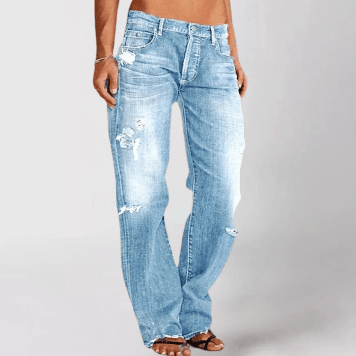 Elsa | Losse Denim Jeans | Dames Spijkerbroek - Sorata