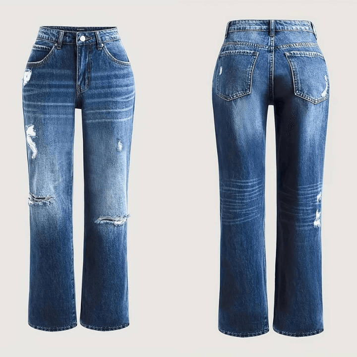 Elsa | Losse Denim Jeans | Dames Spijkerbroek - Sorata