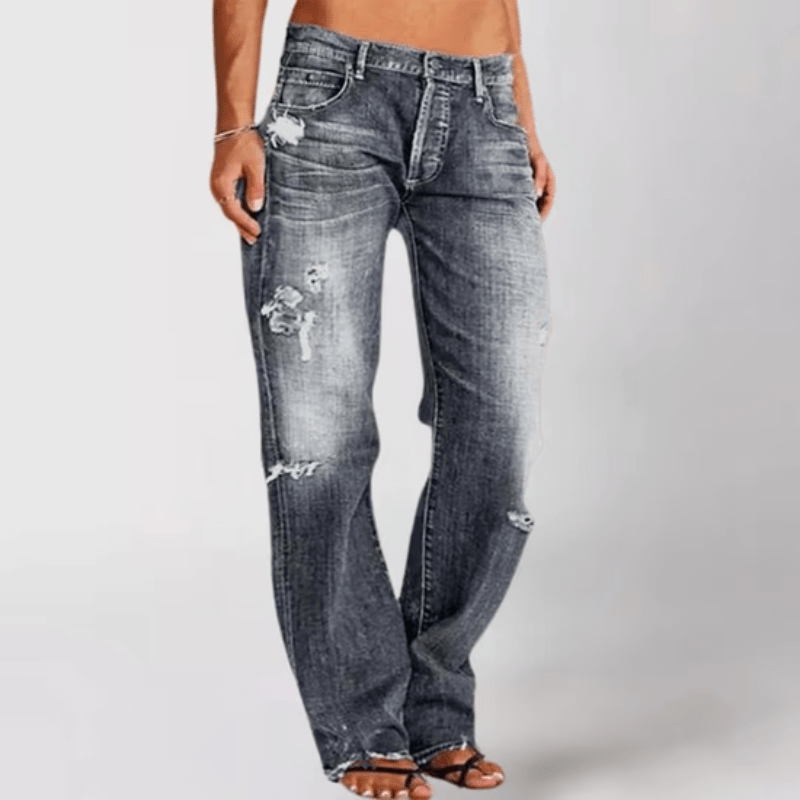 Elsa | Losse Denim Jeans | Dames Spijkerbroek - Sorata
