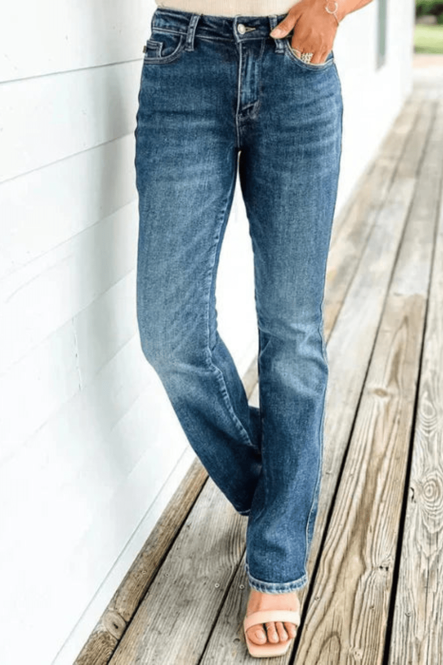 Emella | Vintage Bootcut Jeans | Dames Broek - Sorata
