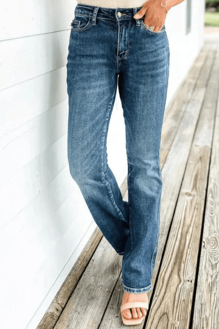 Emella | Vintage Bootcut Jeans | Dames Broek - Sorata