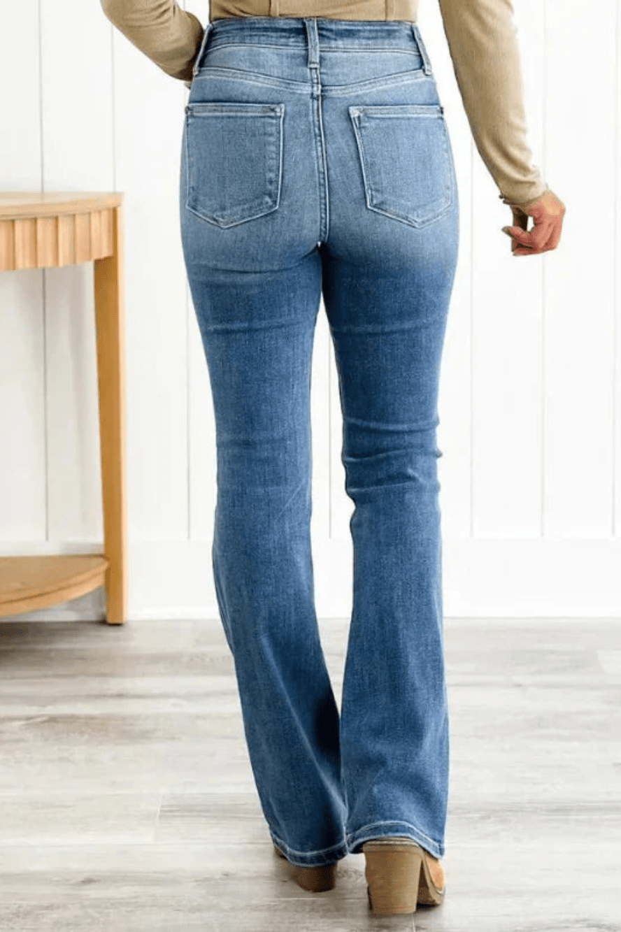 Emella | Vintage Bootcut Jeans | Dames Broek - Sorata