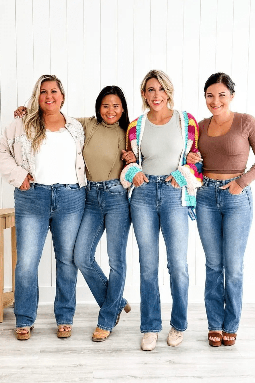 Emella | Vintage Bootcut Jeans | Dames Broek - Sorata