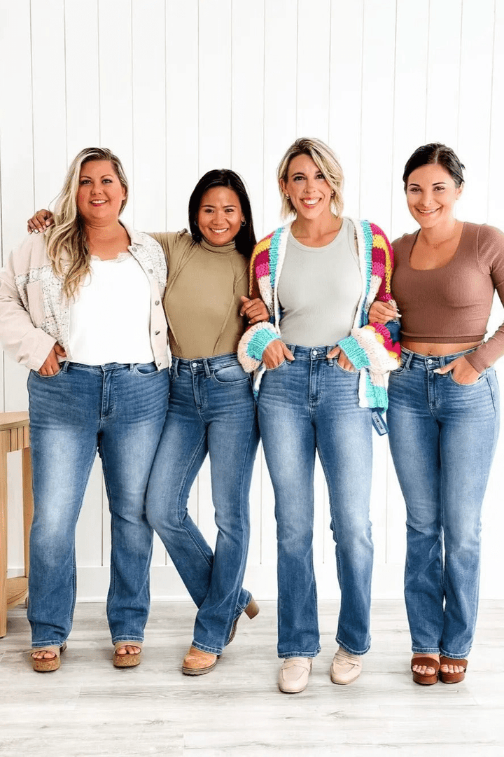 Emella | Vintage Bootcut Jeans | Dames Broek - Sorata