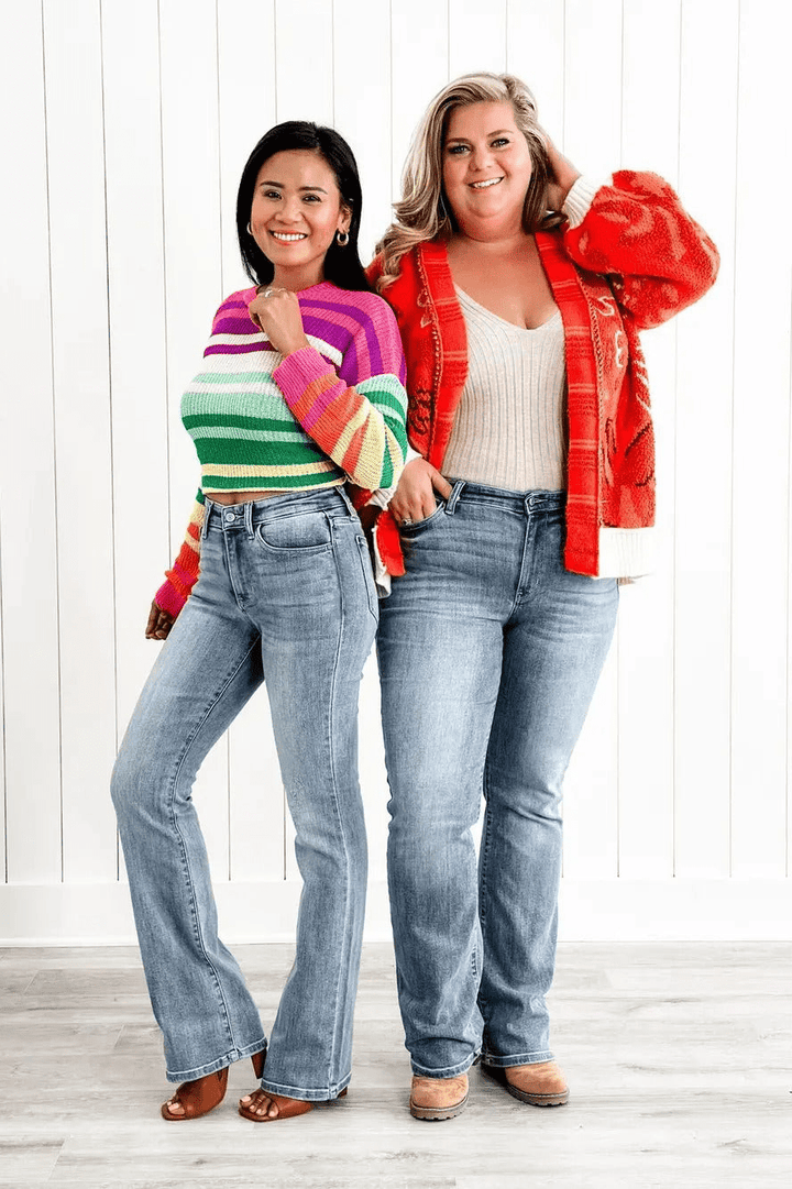 Emella | Vintage Bootcut Jeans | Dames Broek - Sorata