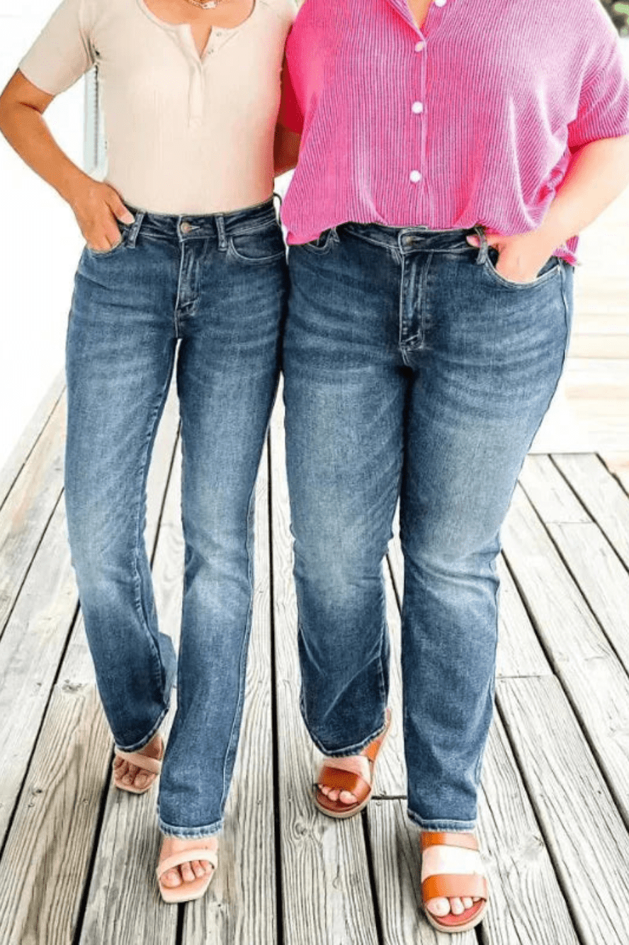 Emella | Vintage Bootcut Jeans | Dames Broek - Sorata