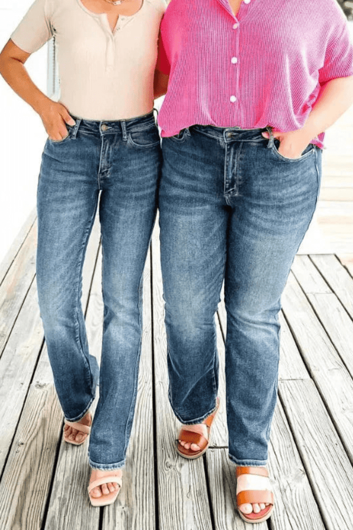 Emella | Vintage Bootcut Jeans | Dames Broek - Sorata