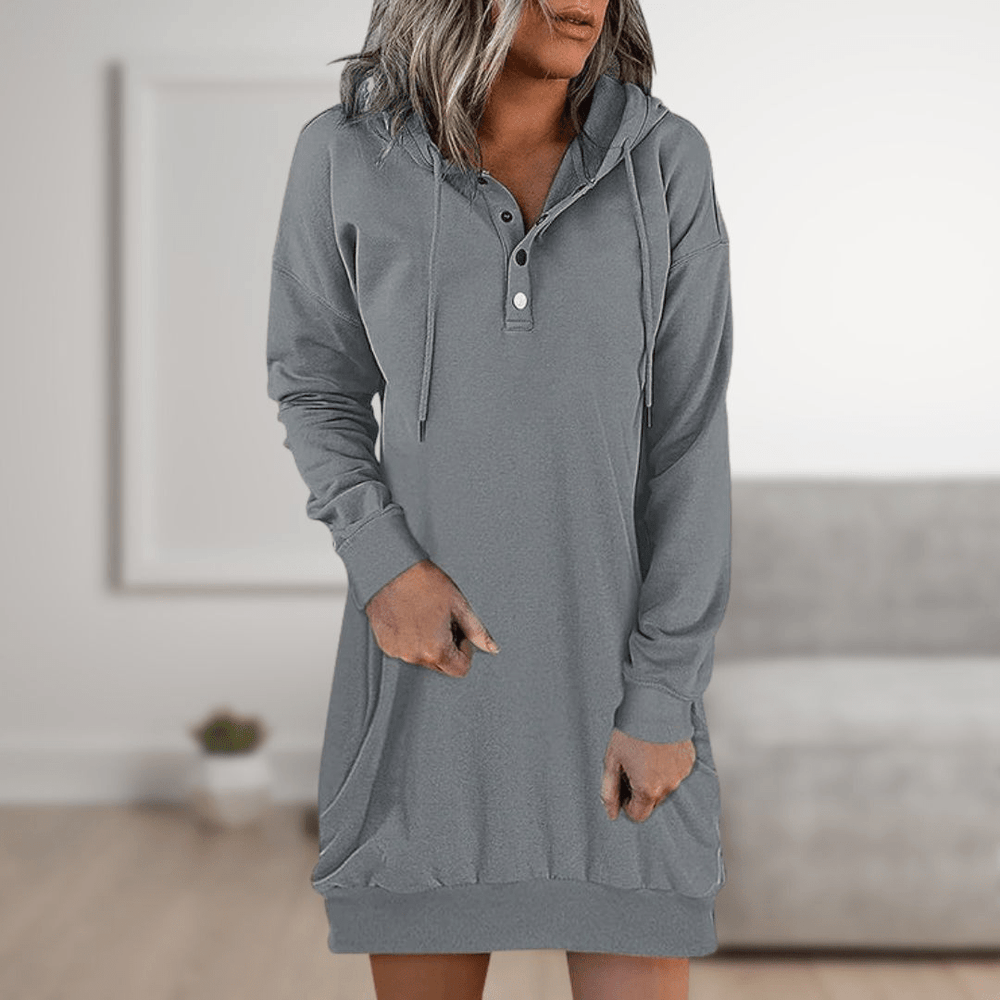 Emily - Dames Kleding - Dames Hoodie - Jurk Dames - Trendy Look - Casual & Stijlvol - Sorata