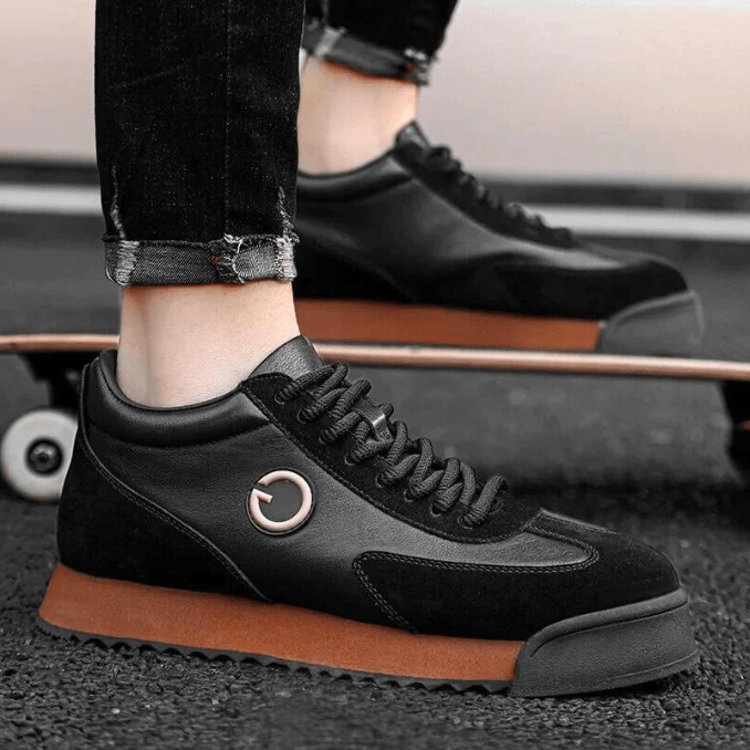 Enzo - Handgemaakte Luxe Heren Schoenen - Italiaanse Vakmanschap - Echt Leer & Suède - Sorata
