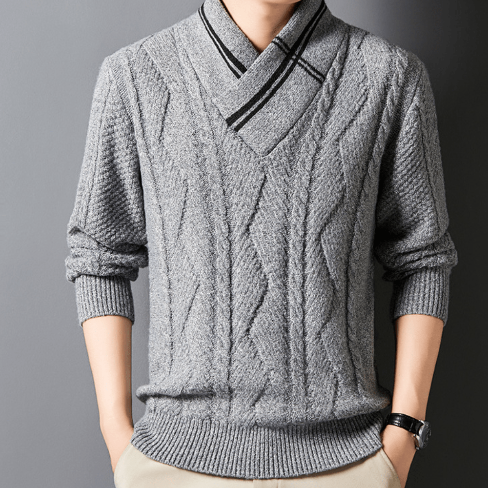 Ezzy | Elegante Trui | Heren Sweater | Hoogwaardige Materiaal - Sorata
